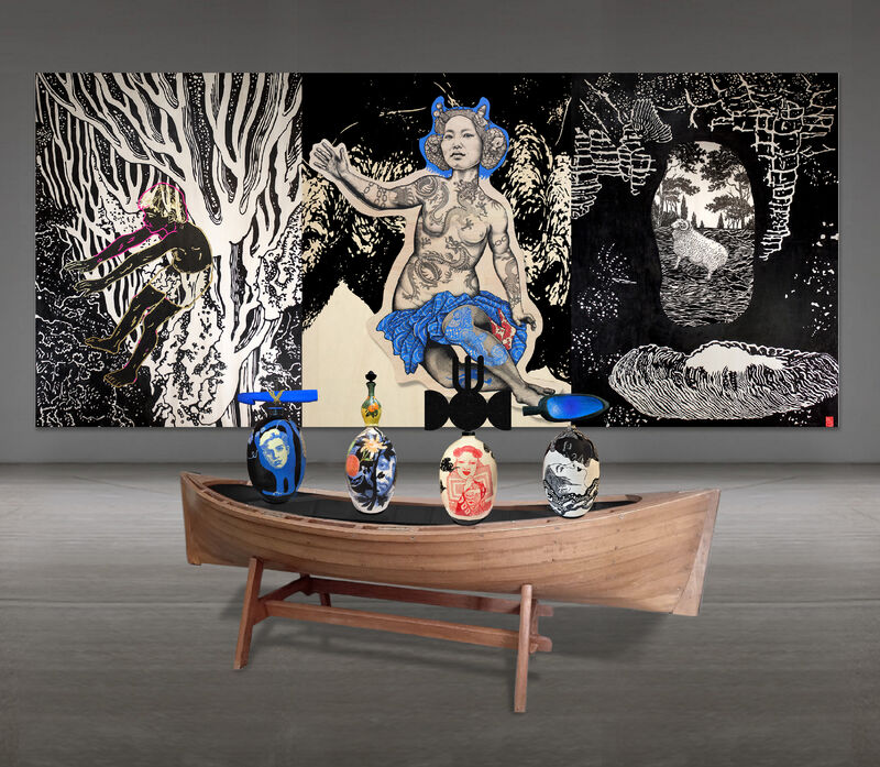 Stories across the Seven Seas - a Sculpture & Installation by Pagliarino Elia